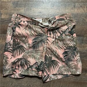 Original Penguin Pink and Green palm tree Shorts size 28